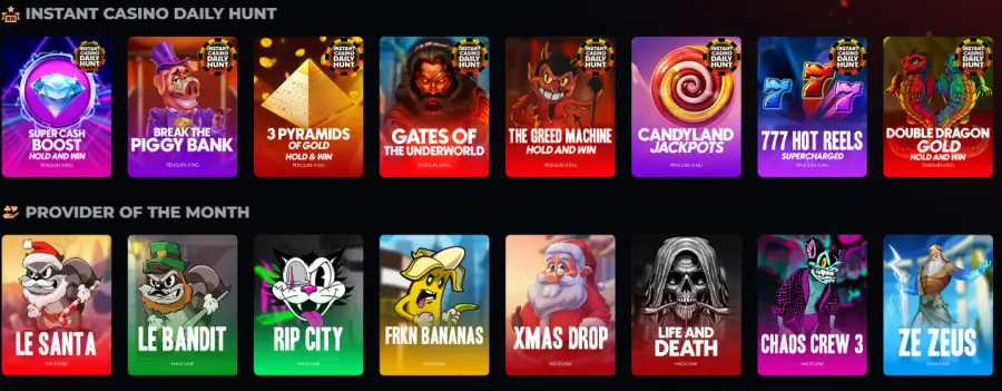 Instant casino